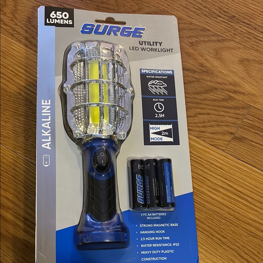 Surge utility work light